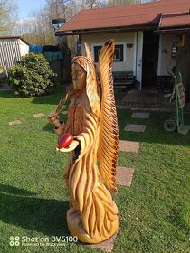 Dřevěné sochy - Anděl - 3