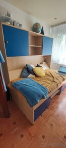 Drevená posteľ s periňákom a úložným priestorom - 3