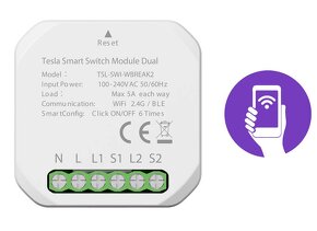 Smart spínač Tesla Smart Switch Module Dual - 3