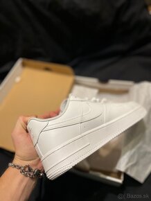 Nike Air Force 1 Low Biele topánky EU43 - 3