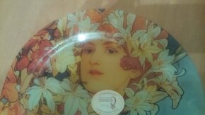 Malovany tanier CARMANI ALFONS MUCHA - 3