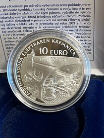 10 EUR Ag, elektráreň Kremnica, proof, 2021 - 3