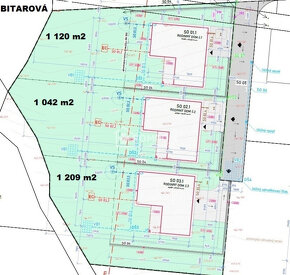 Znížená cena  Na predaj stavebný pozemok Bitarová - 3