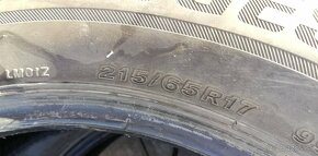 Pneumatiky zimné - BRIDGESTONE 215/65/R17 - 3