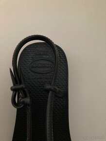 Havaianas šľapky čierne , stav ako nové - 3