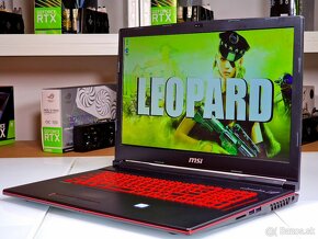 Herný notebook MSI LEOPARD | 17,3" | GTX 1060 | ZÁRUKA - 3