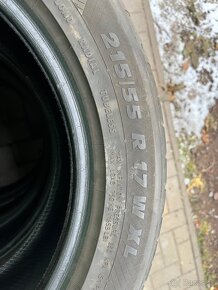 Letné pneu 215/55 r17 - 3