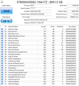 Seagate archive HDD - 8TB - 3