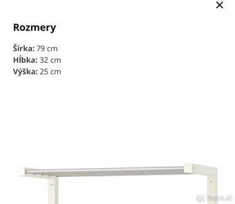 Vešiak IKEA Tjusig - 3