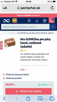 Hra čLOVEčina pre páry (nové, rozšírené vydanie) - 3