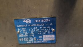 Zváračka ZN. Elektrokov JS 90-1 - 3