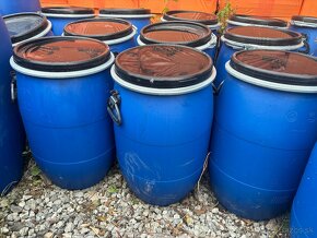 Plastové sudy - 30L, 55L, 60L, 120L, 220L - 3