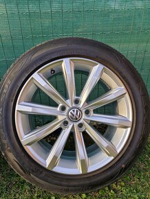 5x112 r17 ALU disky VW Letne+Zimne pneu - 3