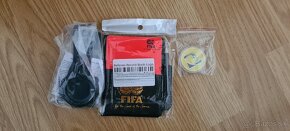 Rozhodcovský set- karty FIFA, minca FIFA,hodinky. - 3