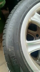 Predam zimne pneumatiky plus elektróny.215/55r17 98V - 3