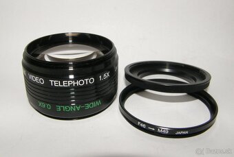 Unitax Video Telephoto 1,5x / wide-angle 0,6x - 3