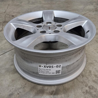 Dvojrozmer Mercedes disky 5x112 R16 ET31/ET32 - 3