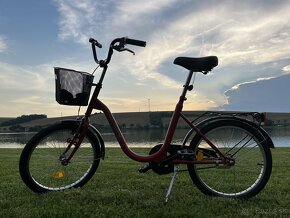 Camper Vanlife Dámsky mini bicykel Favorit Spark 20, červený - 3