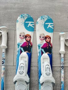 Predám dievčenské Lyže Rossignol Frozen 80cm + palice - 3