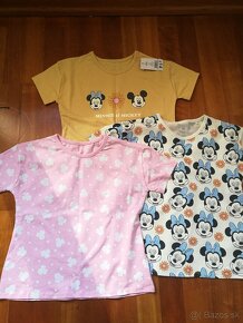 3ks tričká Minnie Mouse ---NOVÉ-- - 3