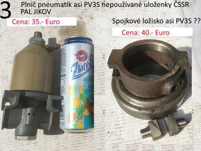 Original Československé súčiastky na PV3S a AVIA - 3