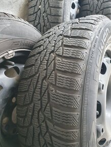 Zimneu Pneu 175/65 R14 + Plechove disky - VYBORNY STAV - 3