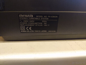 gramofon aiwa - 3