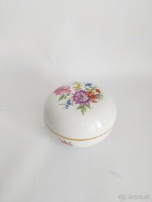 Velká starožitná porcelánová dóza míšeň - Meissen - 3