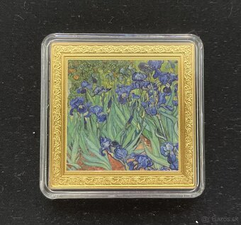 Investičné striebro - Van Gogh: Irises / Kosatce - 3