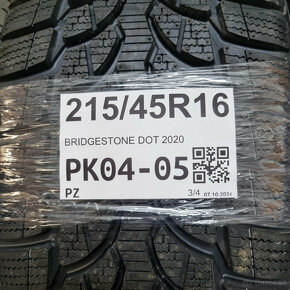 Zimné pneumatiky 215/45 R16 BRIDGESTONE DOT2020 - 3