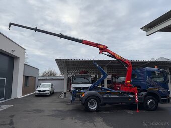 MERCEDES-BENZ ATEGO 1224 HÁKOVÝ NOSIČ KONT. HYDRAULICKÁ RUKA - 3