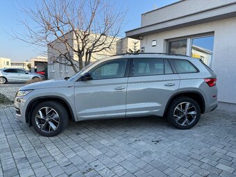 Kodiaq Sportline 4x4 Nardo Grey 190K DSG Webasto Kamera 2020 - 3