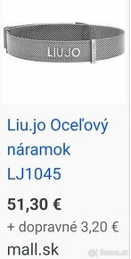 Oceľový náramok LIU.JO - 3