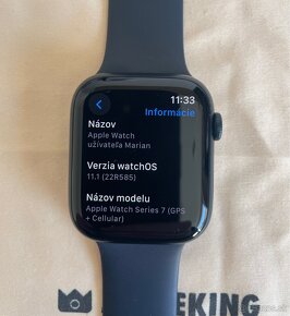 Apple watch 7 45mm LTE + darček - 3