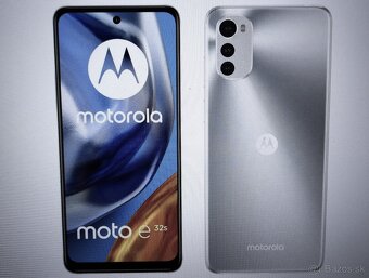 Motorola Moto E32s 4/64 GB strieborný - 3