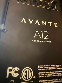 Predám Avante Achromic A12 aktívne reproduktory 2ks 1200W - 3