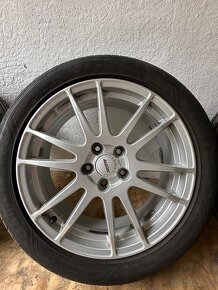 Alutec disky+Letné pneu R18/5x112/Škoda/VW/Golf/Passat/Seat - 3