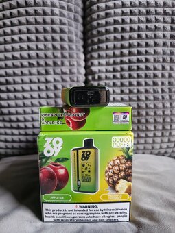 Vape Zooy Twins 30000 Apple Ice & Coconut Pineapple - 3