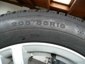 5x112  Aludisky+zimné pneumatiky 205/55 R16 91H - 3