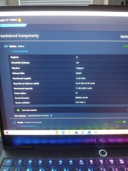 Predám kovový herný notebook Lenovo legion s7 - 3
