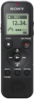 ✅Diktafon Sony ICD-PX370, čierny, nepouzity, mp3player a i.✅ - 3