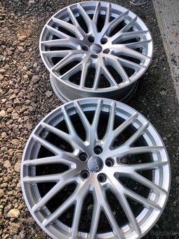 4ks alu disky orig. Audi 5x112 R20 - 3