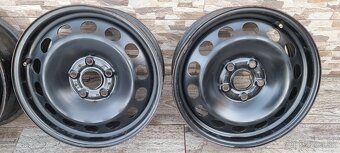 Predám plechove disky 5x112r16 et48 J6,orginal VW - 3