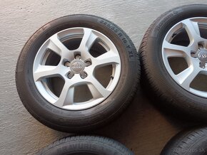 Elektróny originál Audi A4 B8 letné 225/55 R16 5x112 - 3