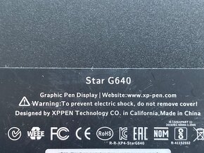 XP-PEN Star G640 - Grafický tablet - 3