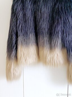 nový kabát faux fur Retro Jeans - 3