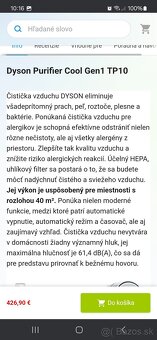 Čistička vzduchu Dyson Purifier Gen1 - 3