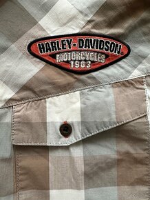 Pánska,kvalitná polo košeľa HARLEY Davidson - veľkosť XL - 3