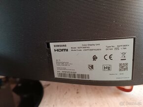Led monitor SAMSUNG S27f350fhu.HDMI zánovny 100% f - 3