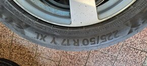 Pneumatiky Continental 225/50 R17  + disky Dezent - 3